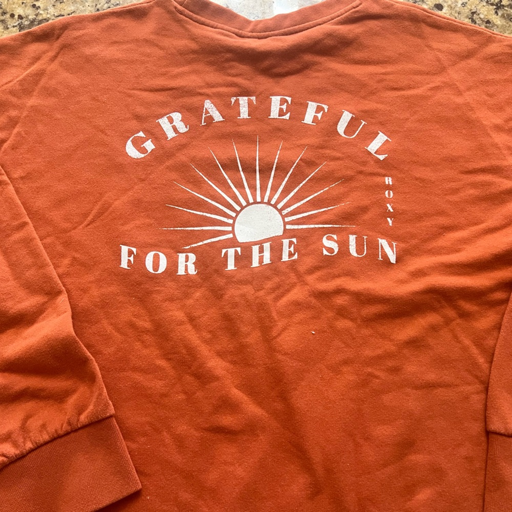 Roxy “Grateful for the Sun” Sweatshirt